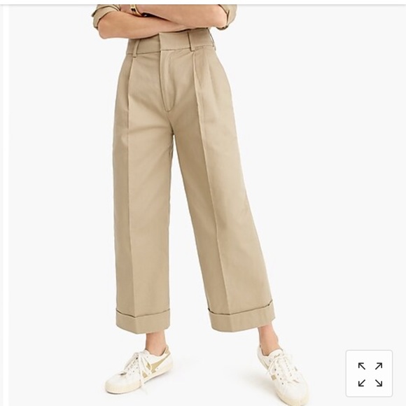 J. Crew Pants - NWT J Crew Petite Wide Leg Crop Pants